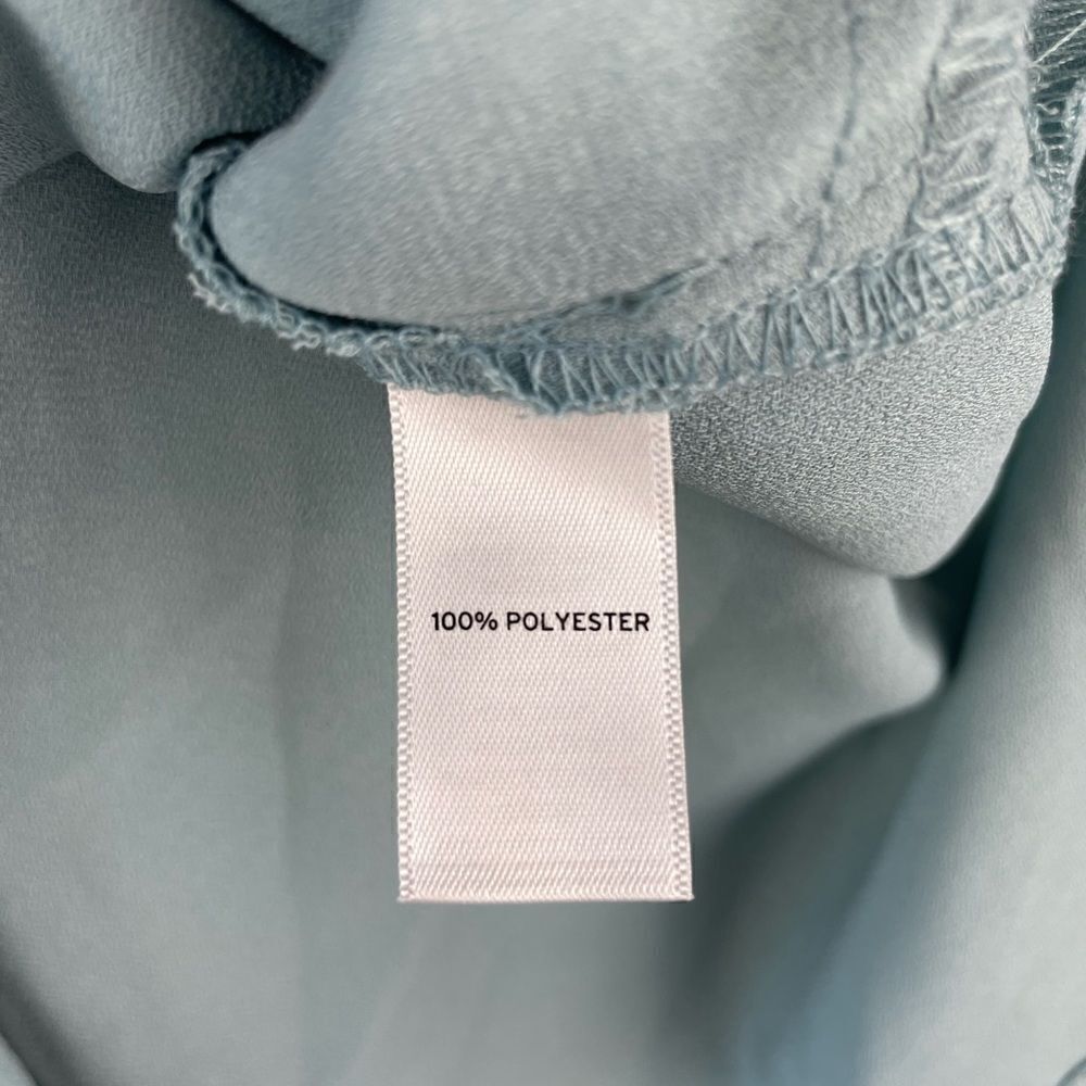 NWT Valette Light Blue Tank Top Blouse Size L - Picture 7 of 7
